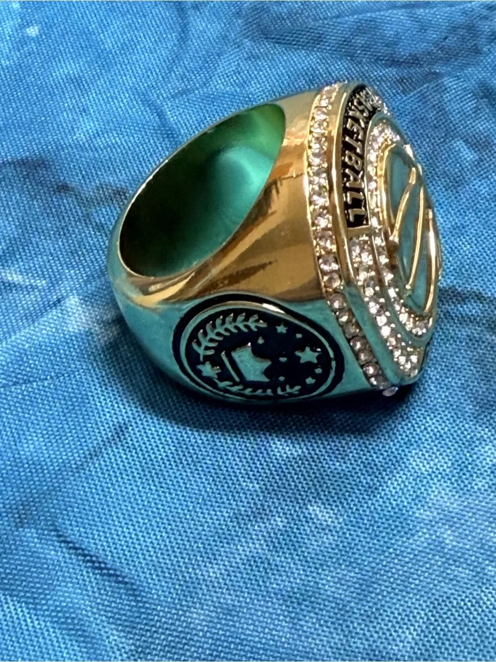 Championship Basketball Ring New